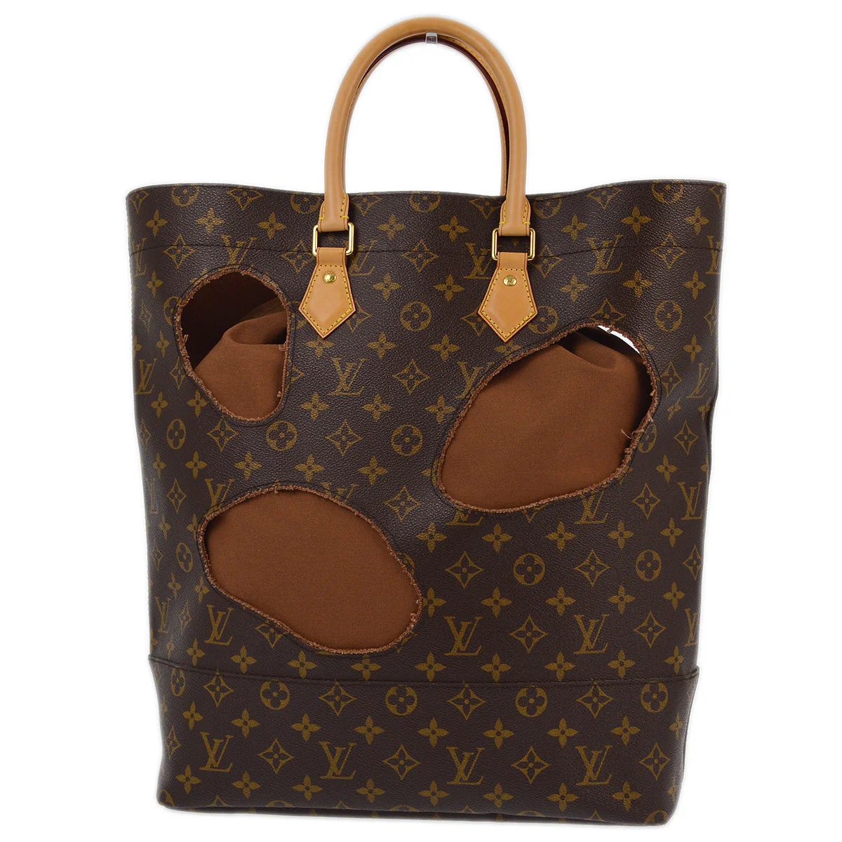Louis Vuitton x Comme des Garcons Bag With Holes Tote Bag M40279 - Image 2
