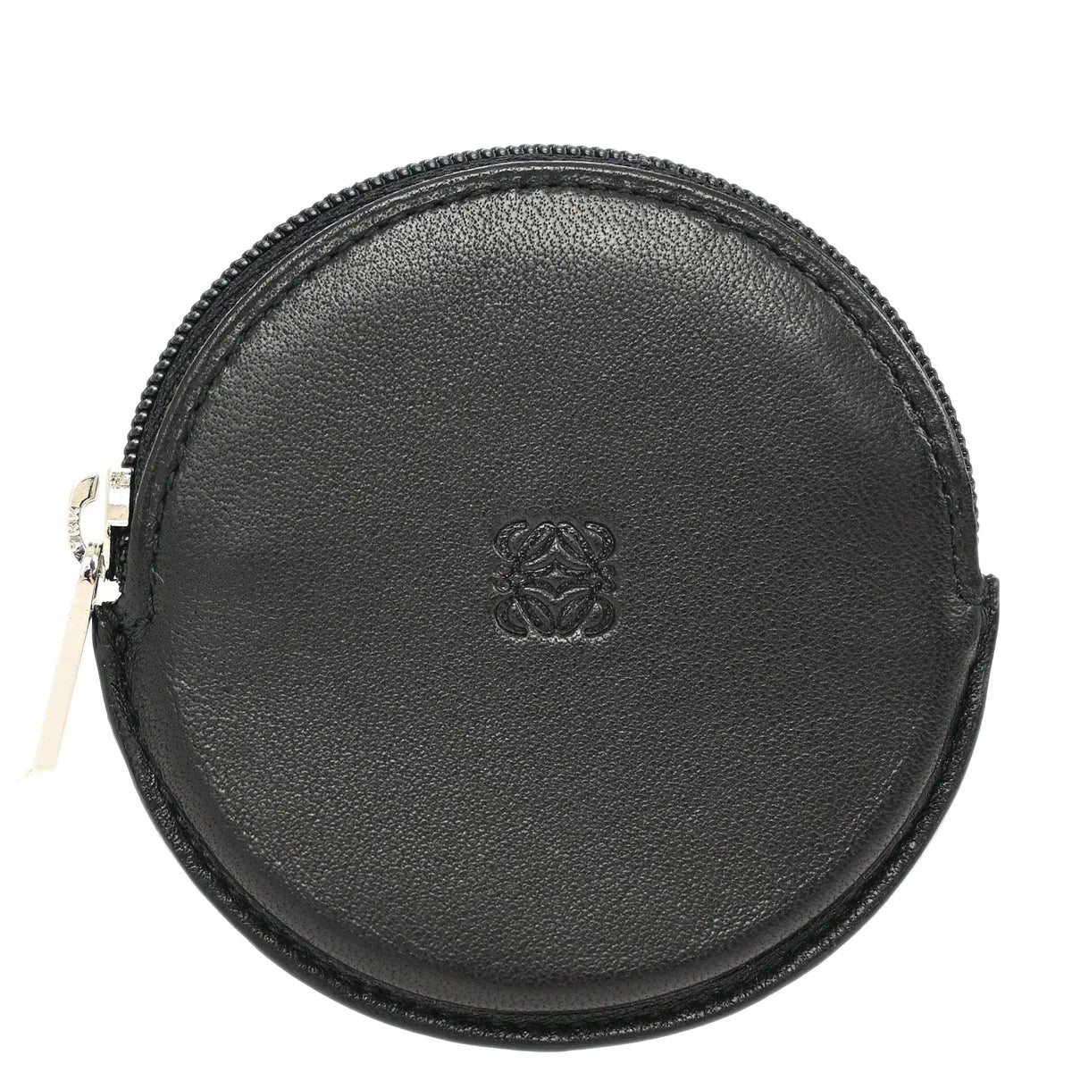 Loewe Lambskin Round Coin Case