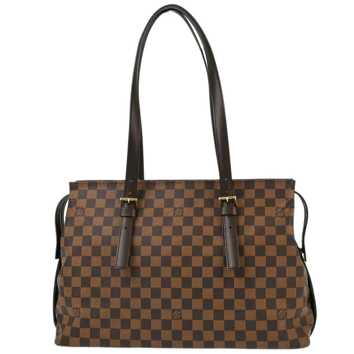 Louis Vuitton 2004 Damier Chelsea Shoulder Tote Bag N51119 - Image 2