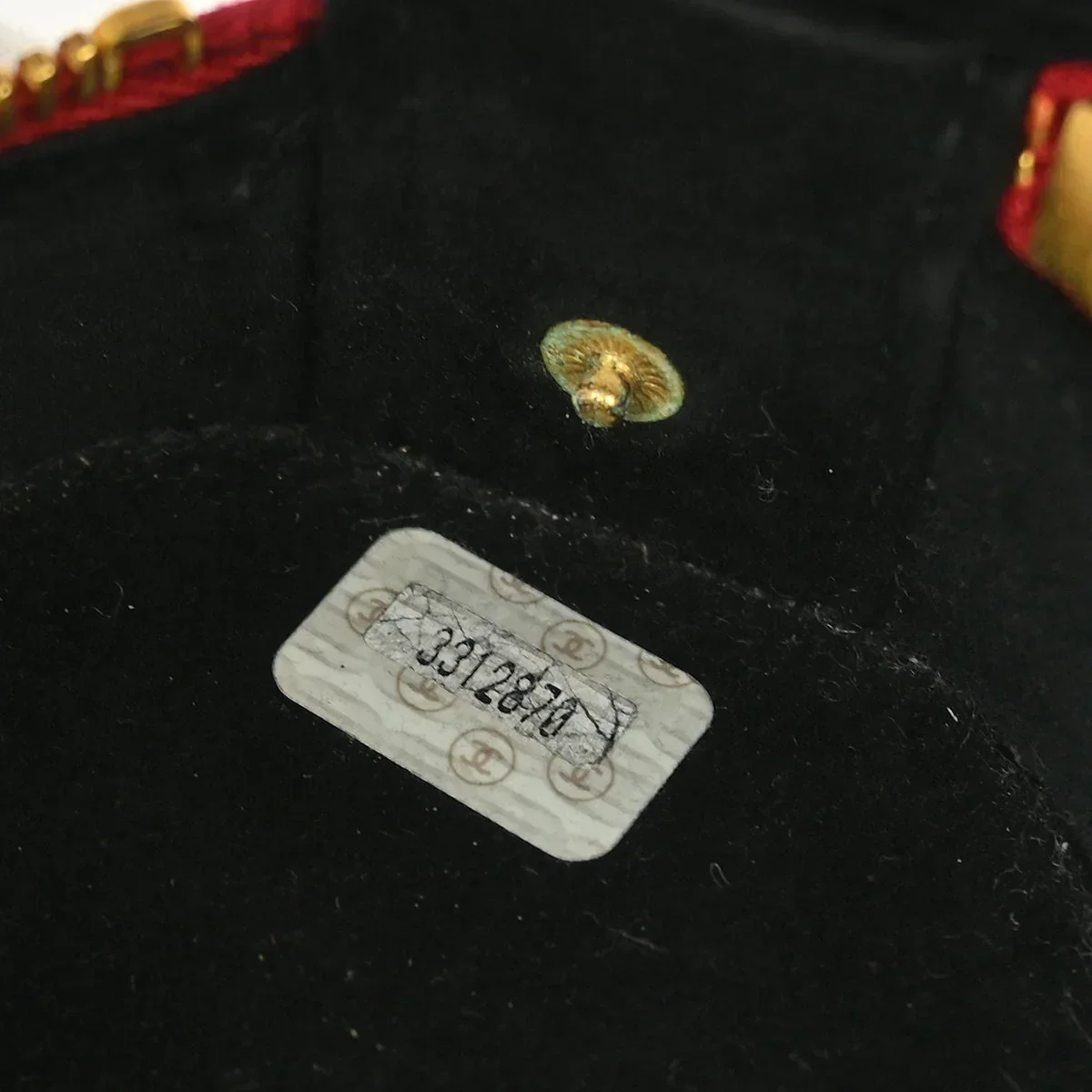 Chanel 1994-1996 Red Caviar Jewelry Case Pouch - Image 6