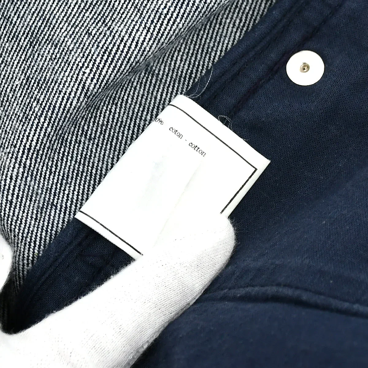 Chanel Denim Skirt Indigo 04274 #34 - Image 9