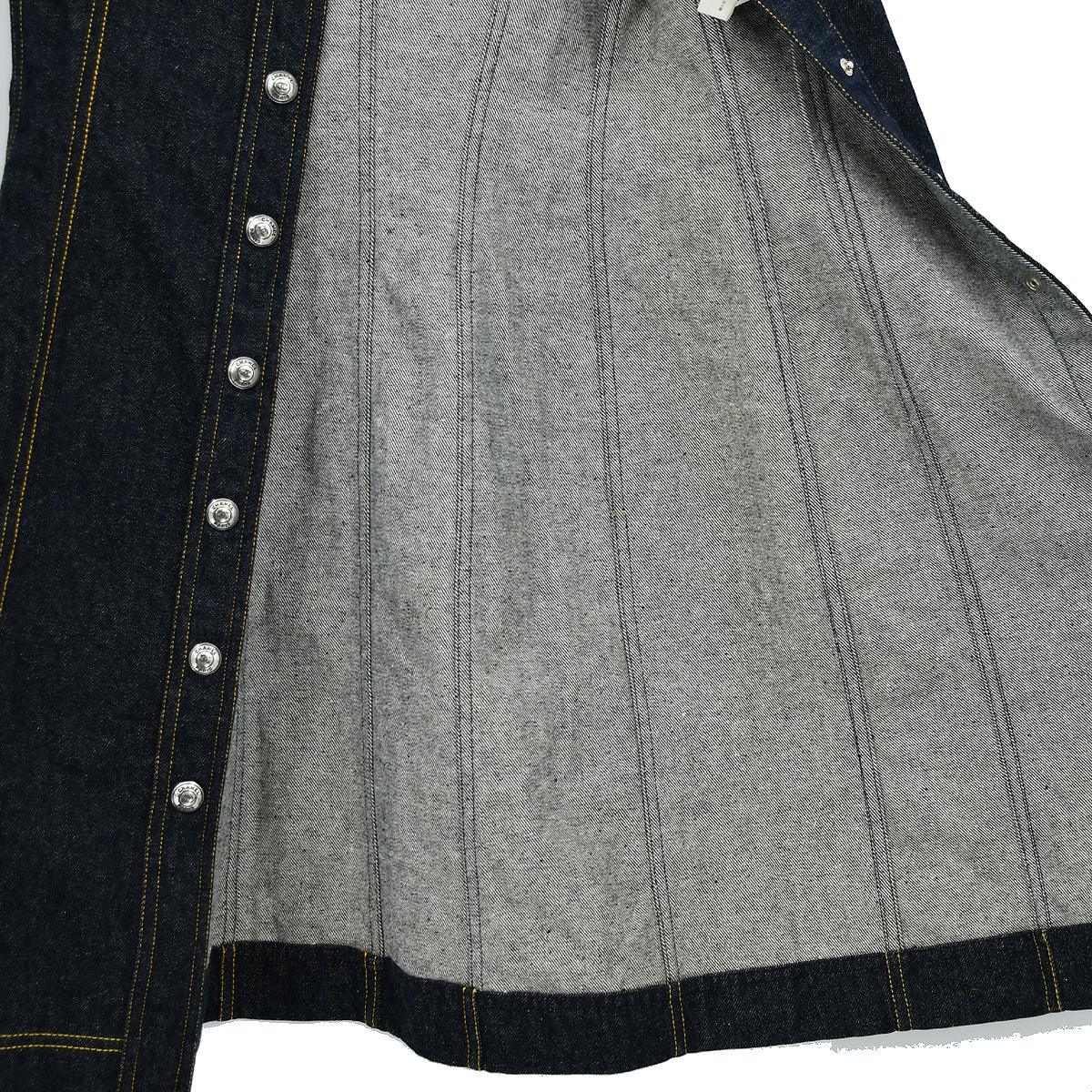Chanel Denim Dress Indigo E97 #36 - Image 7