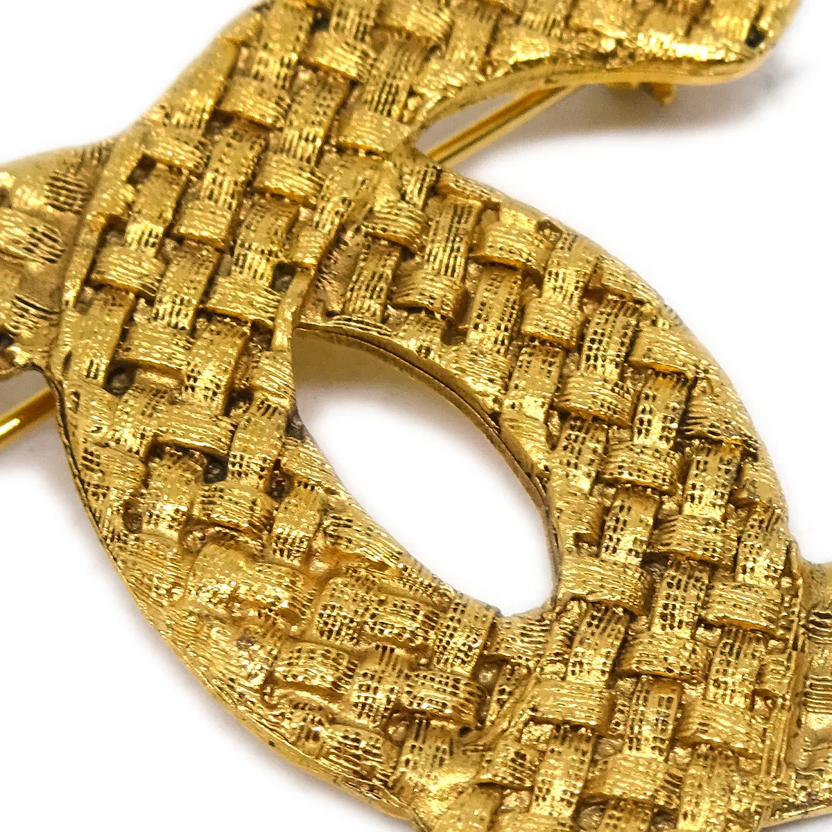 Chanel Gold CC Brooch Pin 29/1262 - Image 2