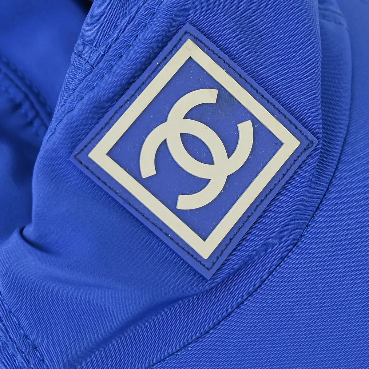 Chanel Sport Line Cap Hat Blue #M Small Good - Image 5