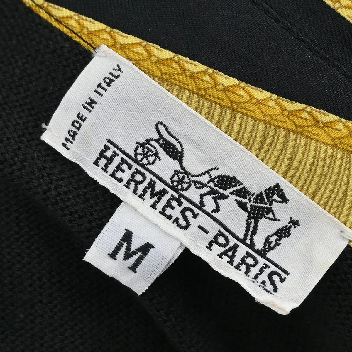 Hermes 1980s Poste et Cavalerie Twillaines Polo Shirt #M - Image 10