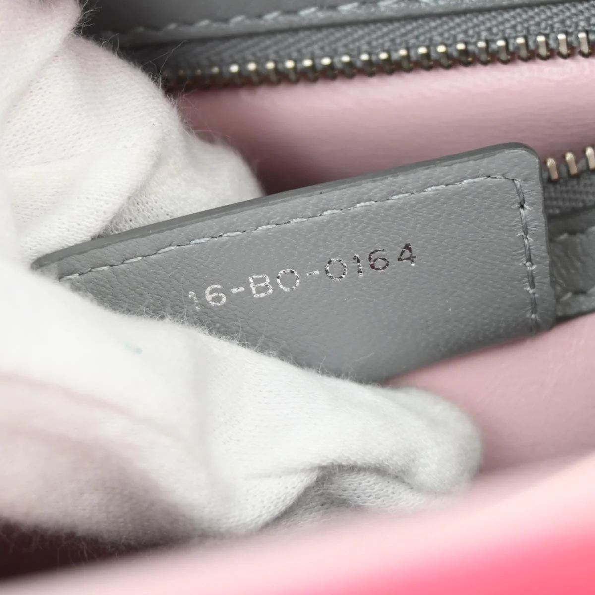 Christian Dior 2014 Pink Lambskin Medium Lady Dior Cannage 2way Shoulder Handbag - Image 10