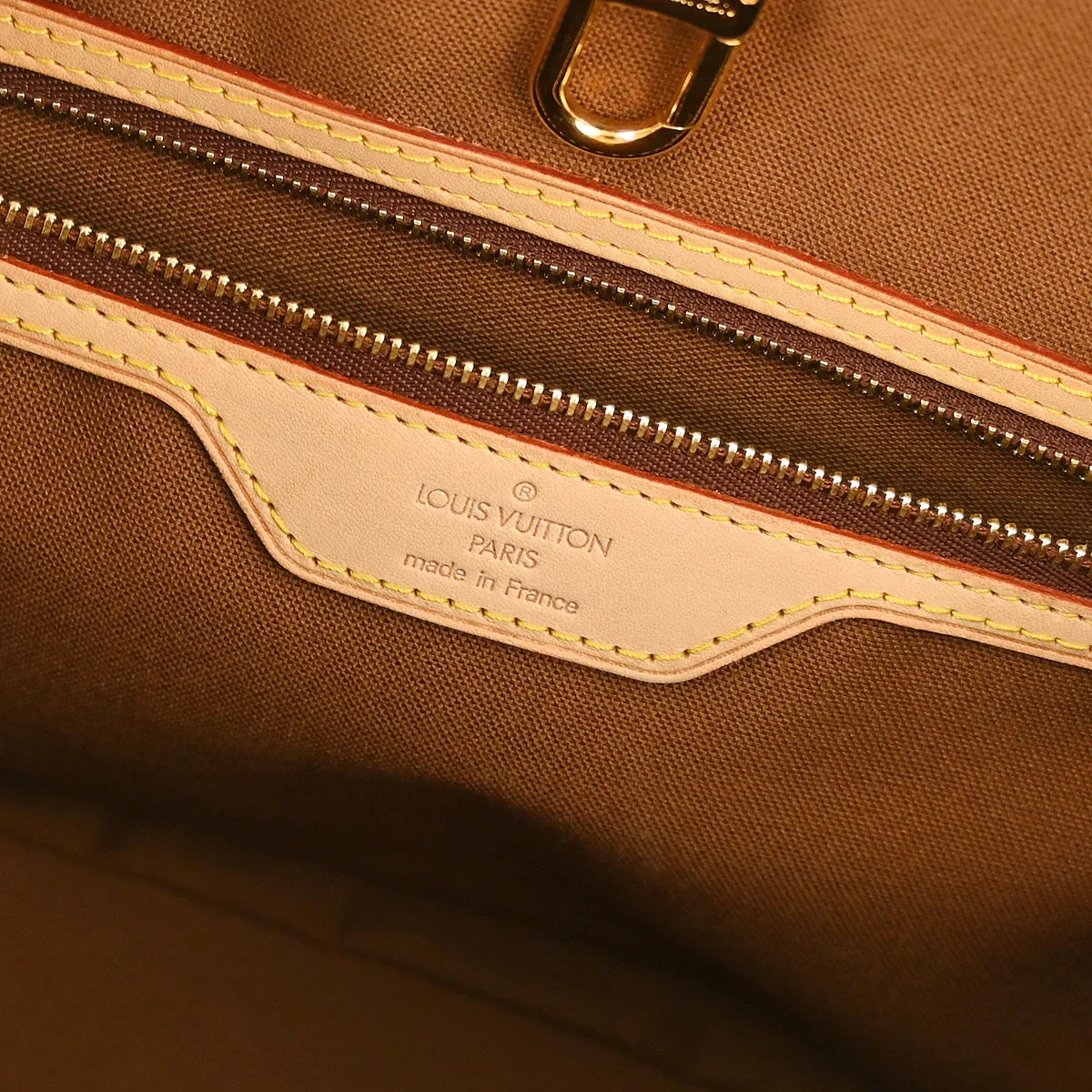Louis Vuitton 2005 Monogram Batignolles Horizontal Tote Handbag M51154 - Image 8
