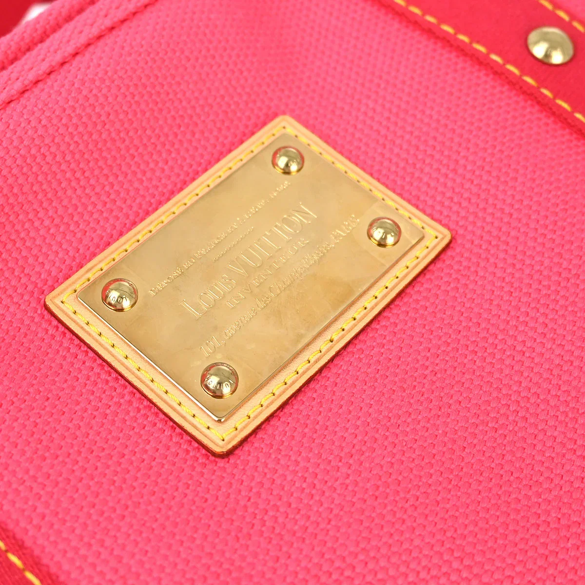 Louis Vuitton 2006 Pink Antigua Cabas GM Tote Handbag M40082 - Image 3