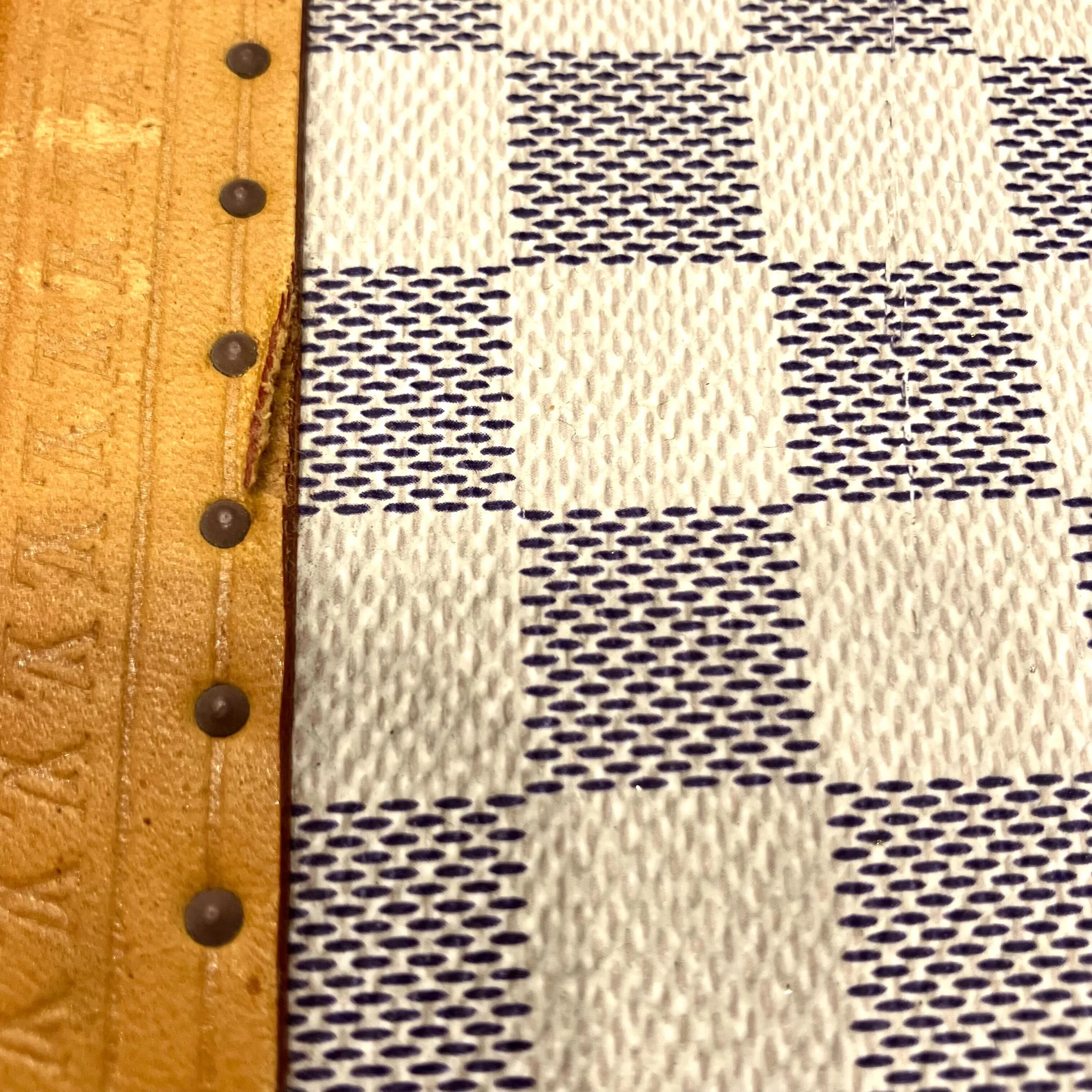 Louis Vuitton Damier Azur Alzer 60 Trunk Hard Case Bag - Image 10