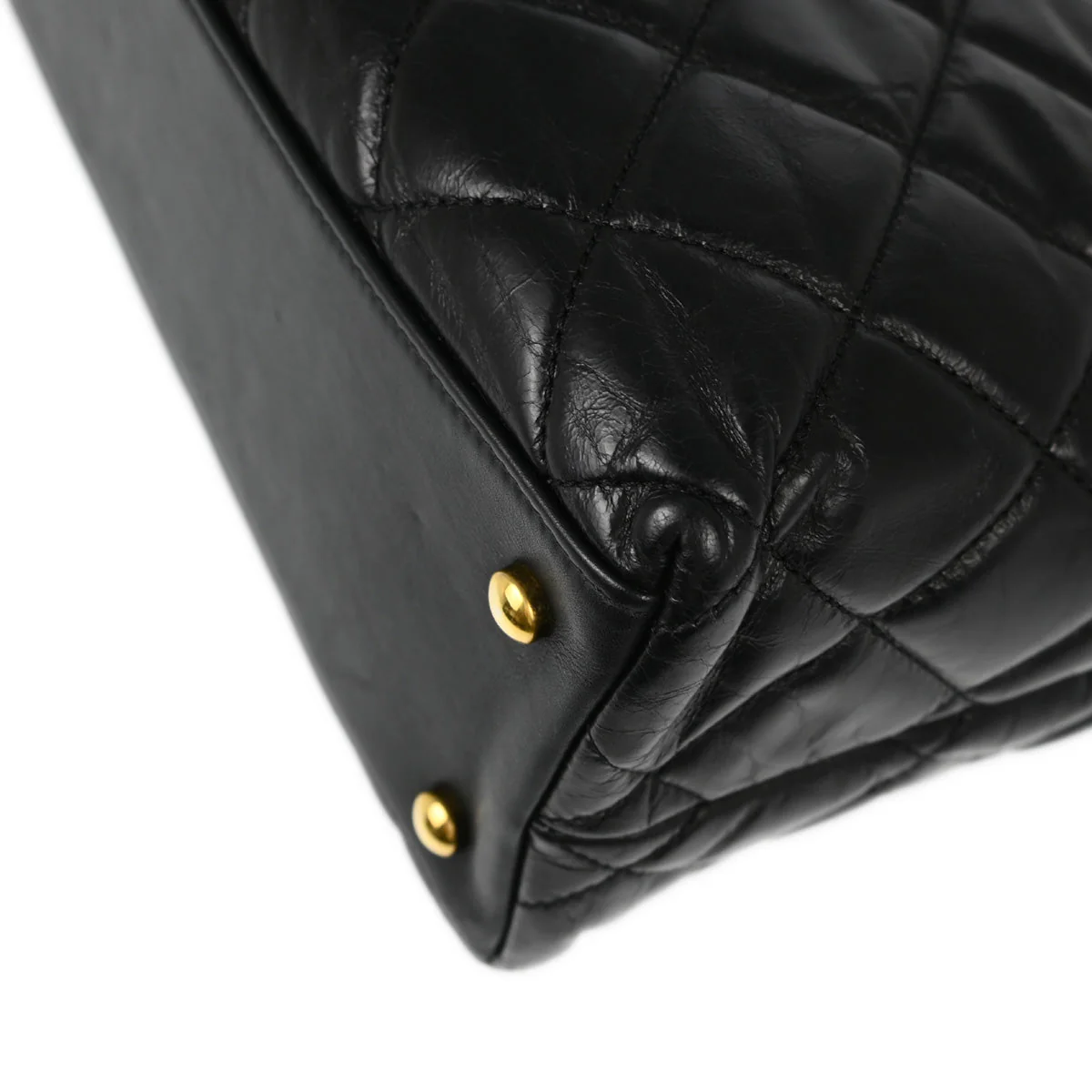 Chanel 2017 Paris in Rome Black Calfskin Castle Rock Tote 2way Handbag - Image 3