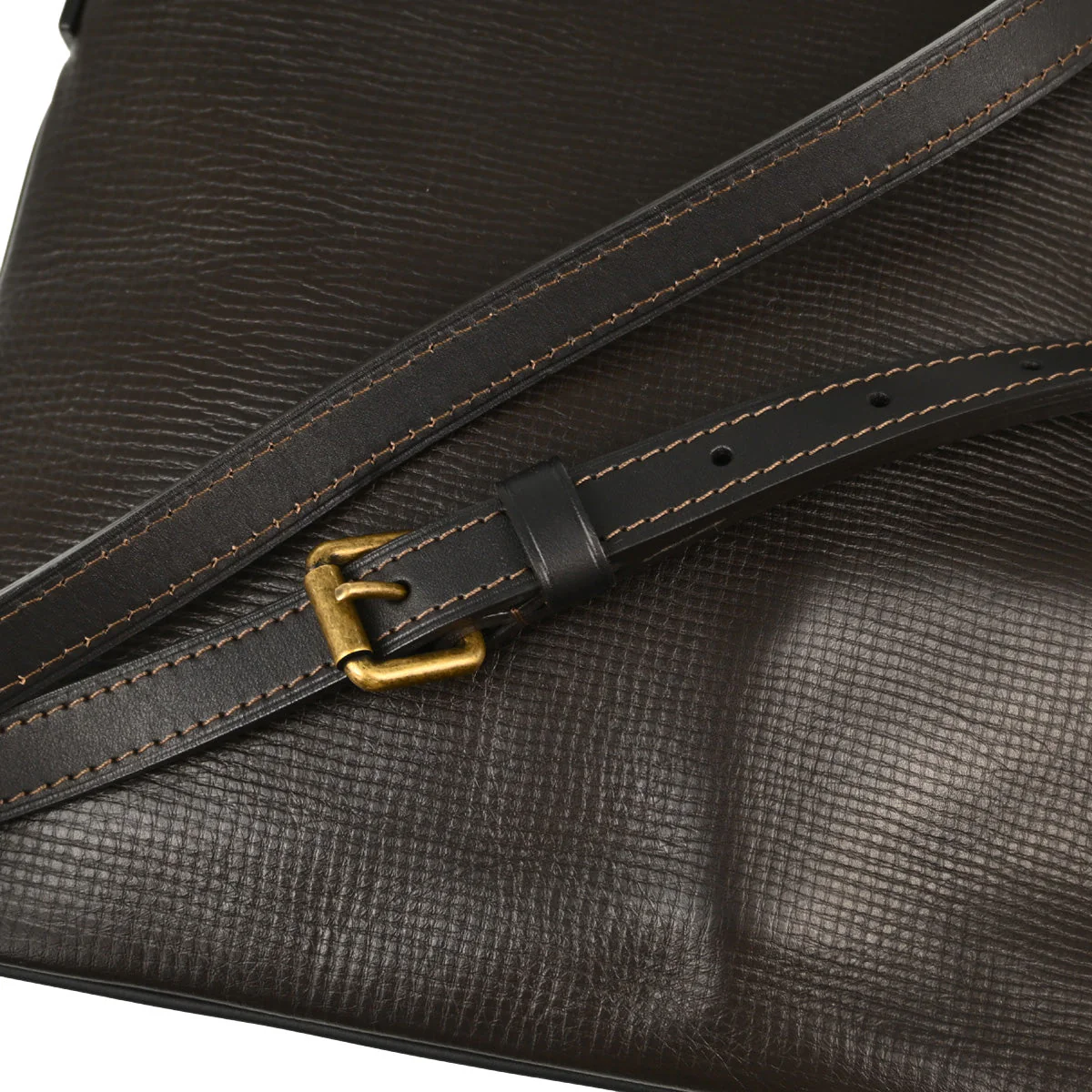 Louis Vuitton 2010 Brown Utah Pochette Shawnee Shoulder Bag M93452 - Image 8