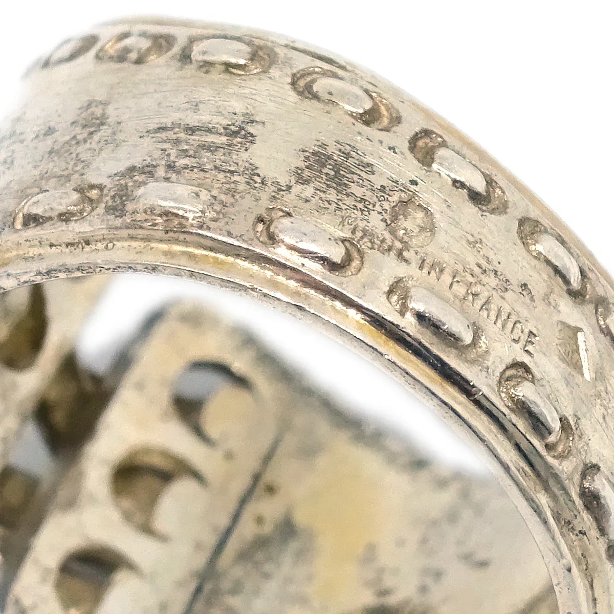 Hermes Ring Silver SV925 #52 #50 #10 - Image 2