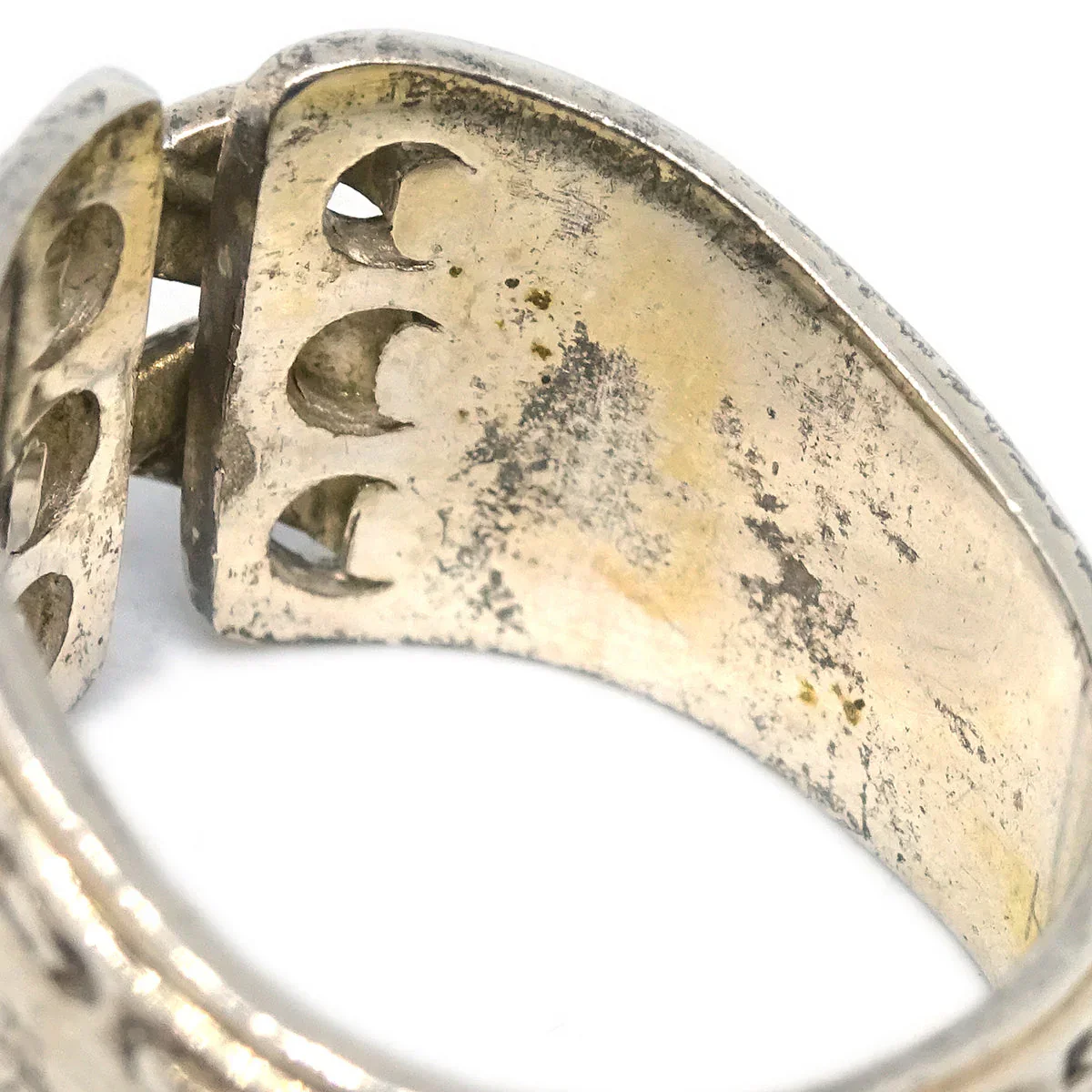 Hermes Ring Silver SV925 #52 #50 #10 - Image 3