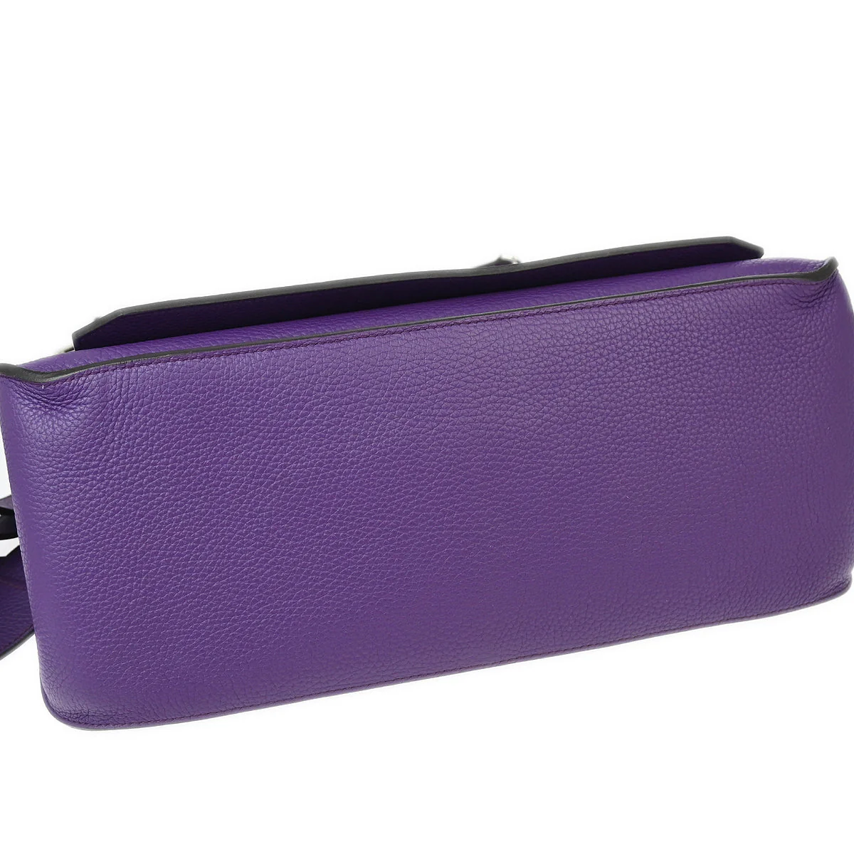 Hermes 2013 Purple Taurillon Clemence Jypsiere 34 Shoulder Bag - Image 3