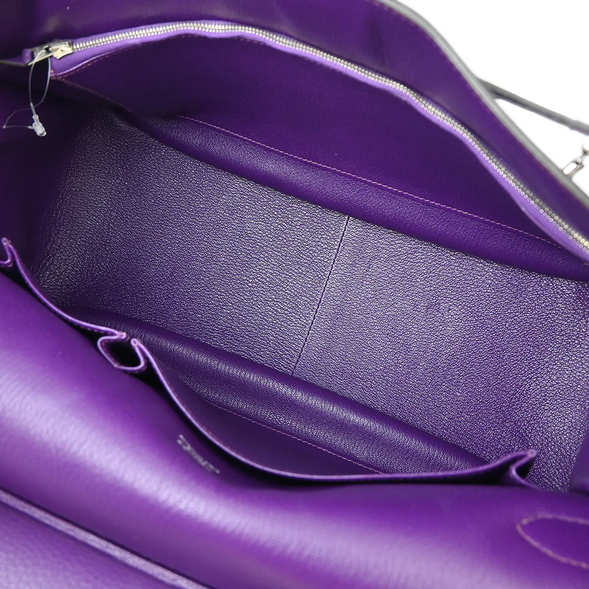 Hermes 2013 Purple Taurillon Clemence Jypsiere 34 Shoulder Bag - Image 7