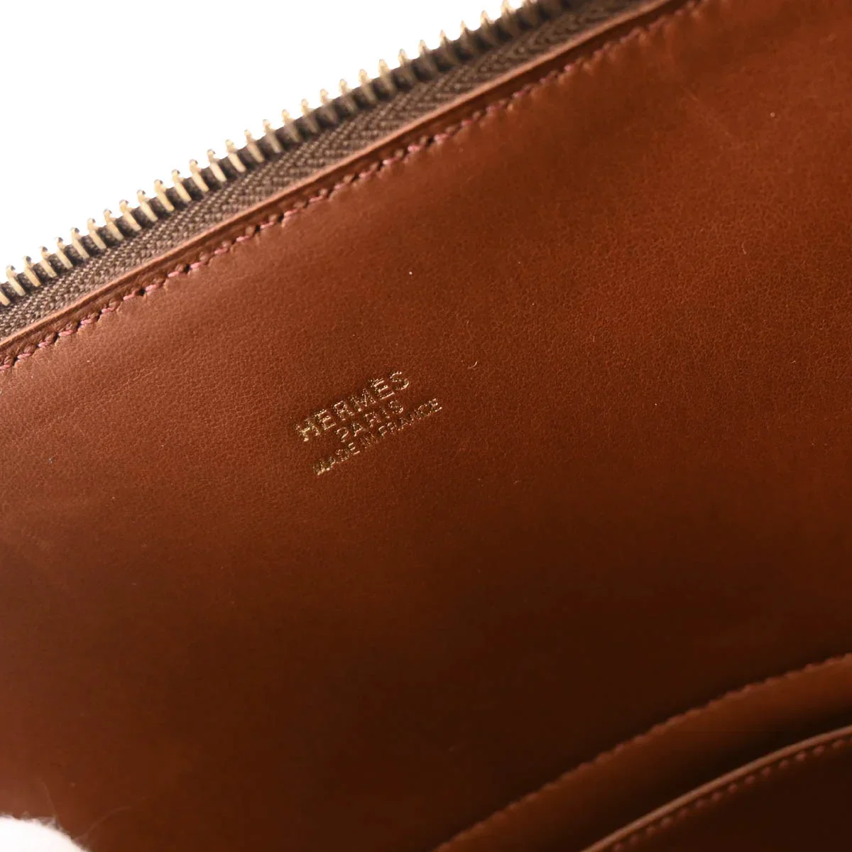 Hermes 1997 Noisette Ardennes Bolide 35 2way Handbag Shoulder - Image 9