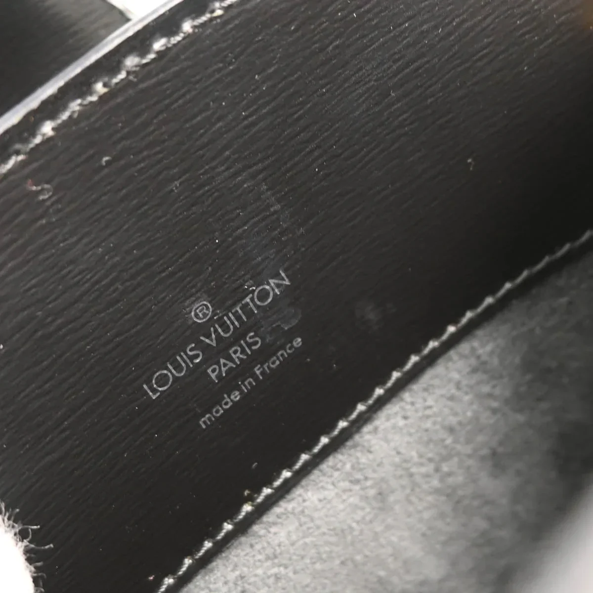 Louis Vuitton 1995 Black Epi Cluny Shoulder Bag M52252 - Image 9