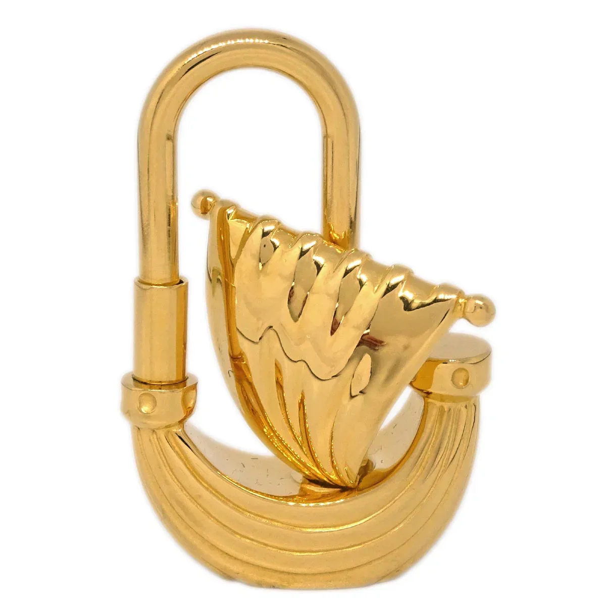 Hermes 2006 Limited Edition L’ Air de Paris Yacht Cadena Gold Small Good