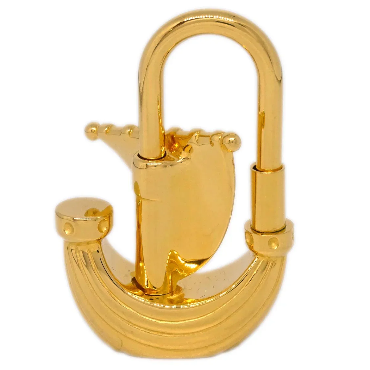 Hermes 2006 Limited Edition L’ Air de Paris Yacht Cadena Gold Small Good - Image 2