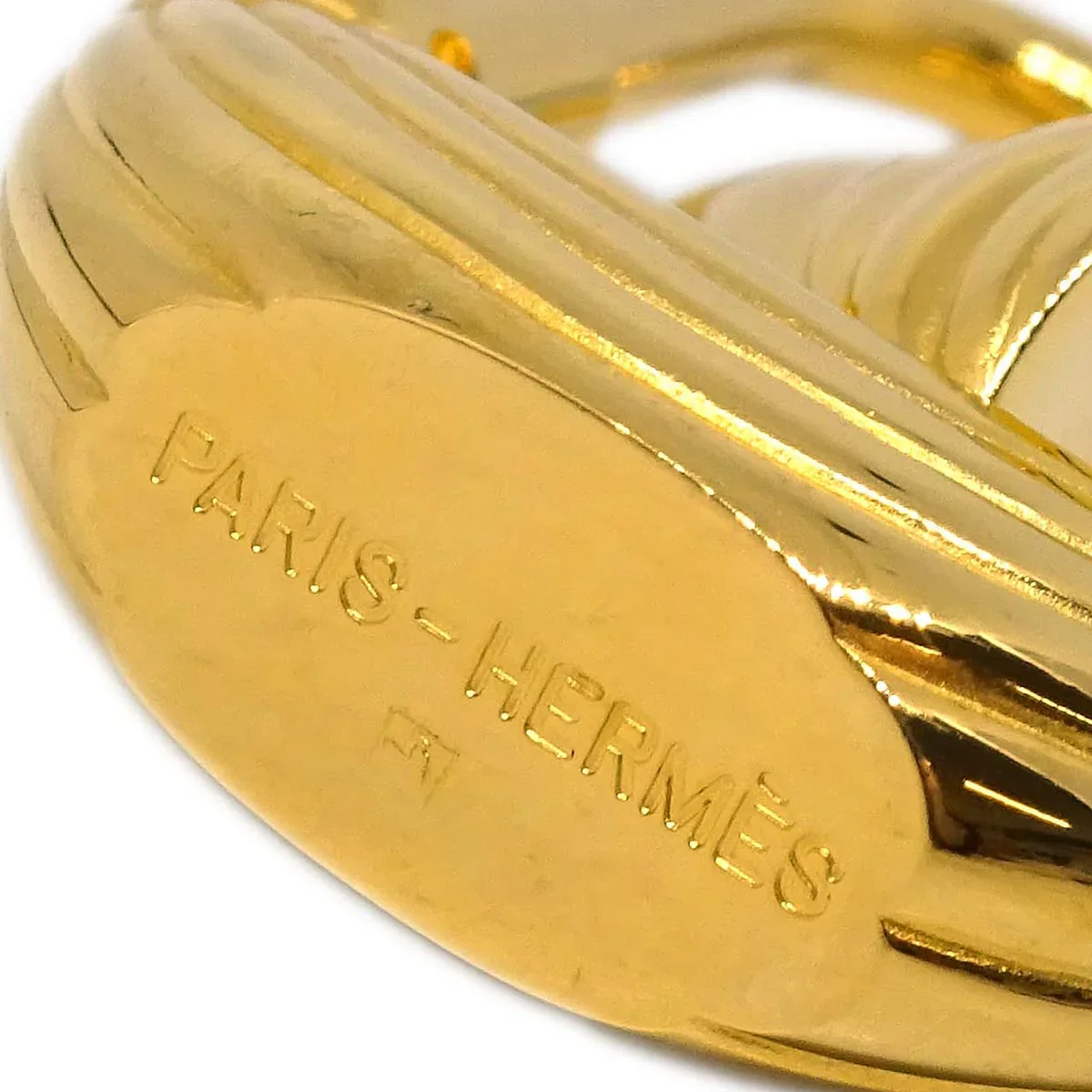 Hermes 2006 Limited Edition L’ Air de Paris Yacht Cadena Gold Small Good - Image 4