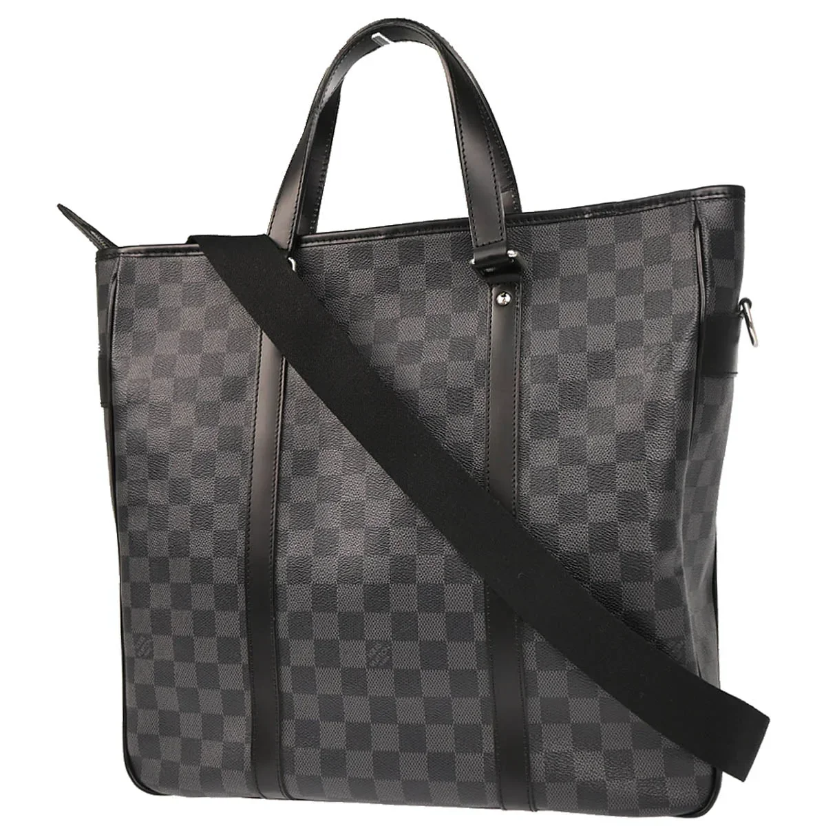 Louis Vuitton 2008 Damier Graphite Tadao 2way Tote Handbag N51192 - Image 2