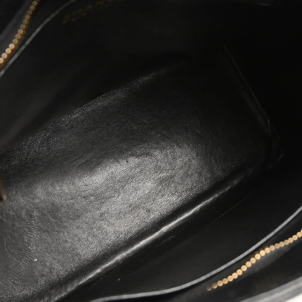Chanel 2003-2004 Black Caviar Medallion Tote Handbag - Image 8