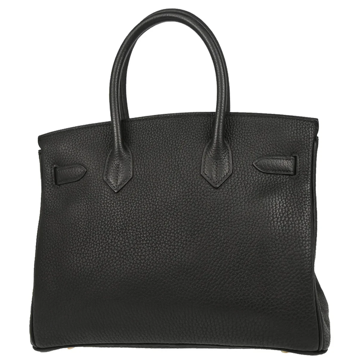 Hermes 2004 Black Taurillon Clemence Birkin 30 Handbag - Image 2