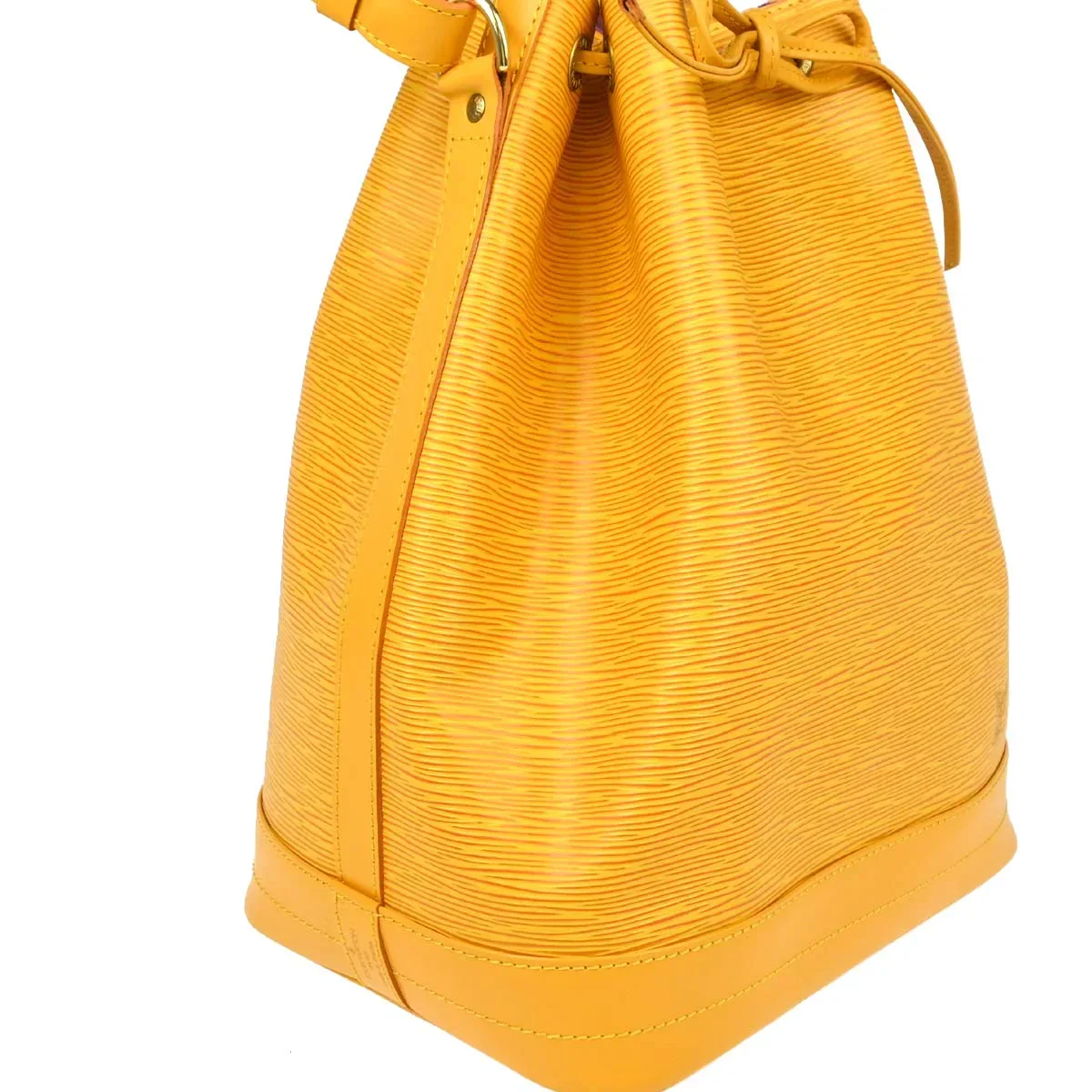 Louis Vuitton 1995 Yellow Epi Noe Drawstring Shoulder Bag M44009 - Image 3