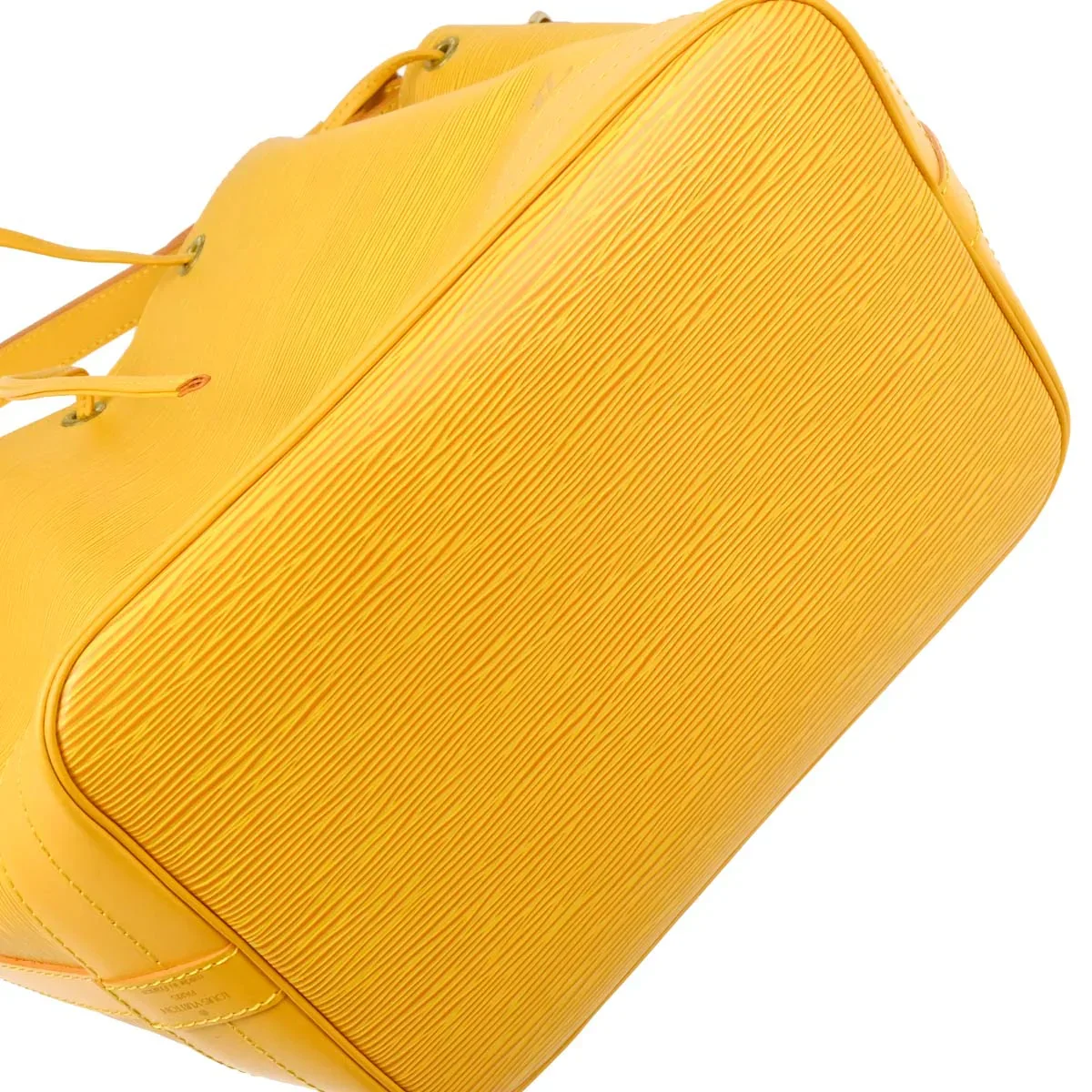 Louis Vuitton 1995 Yellow Epi Noe Drawstring Shoulder Bag M44009 - Image 5