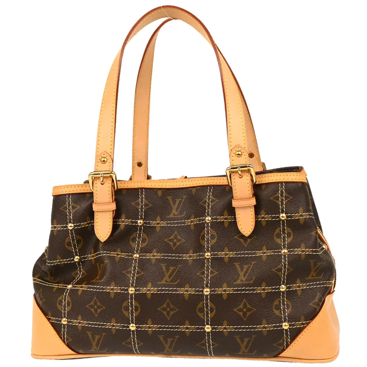 Louis Vuitton 2007 Monogram Riveting Handbag M40140 - Image 2
