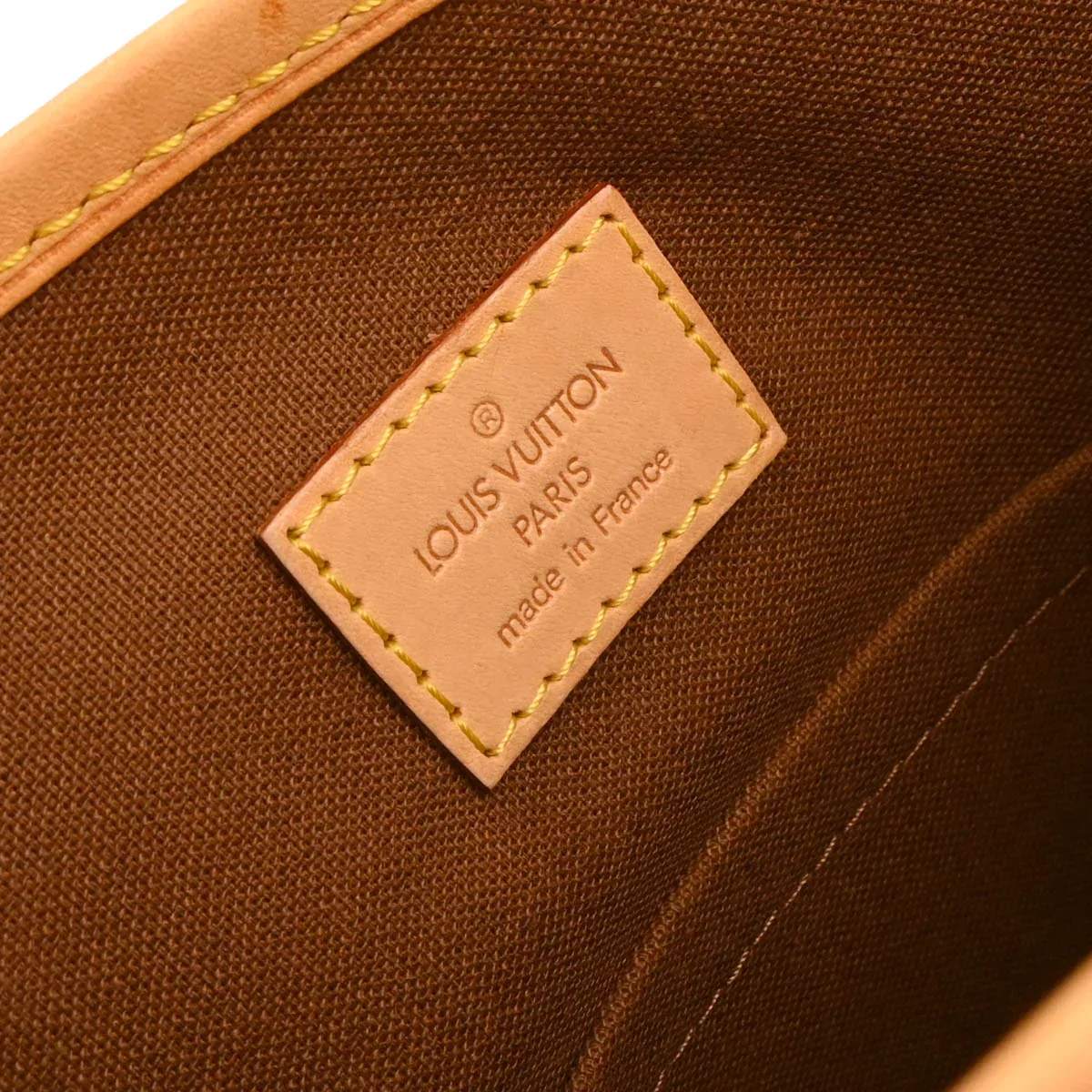 Louis Vuitton 2008 Monogram Batignolles Tote Handbag M51156 - Image 9