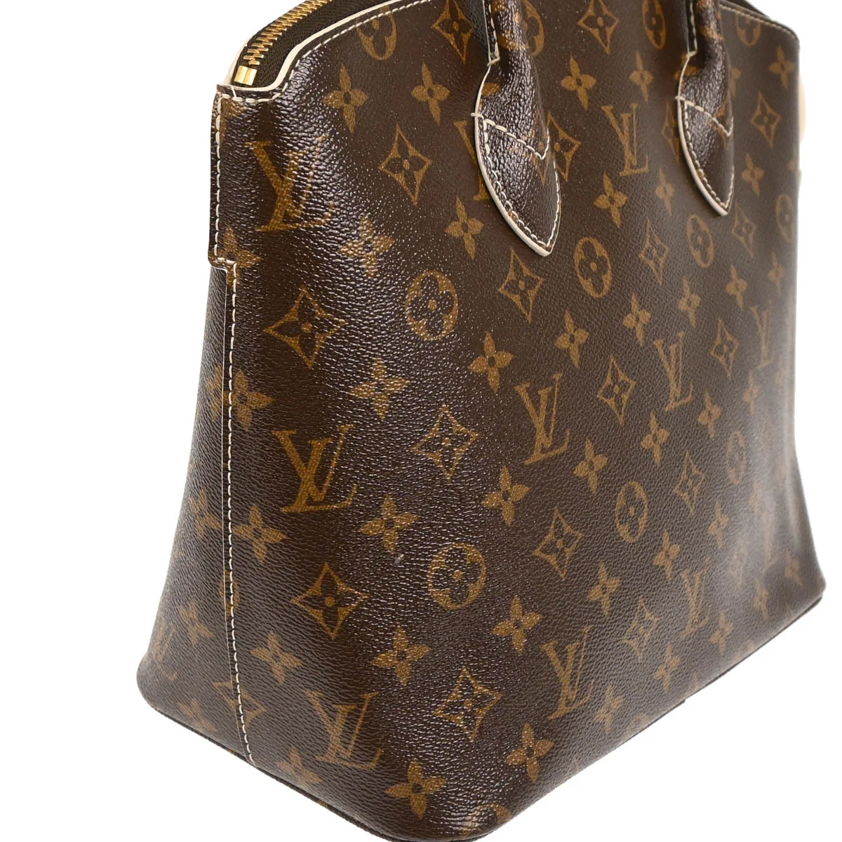 Louis Vuitton 2011 Shiny Monogram Lockit PM Handbag M40597 - Image 3