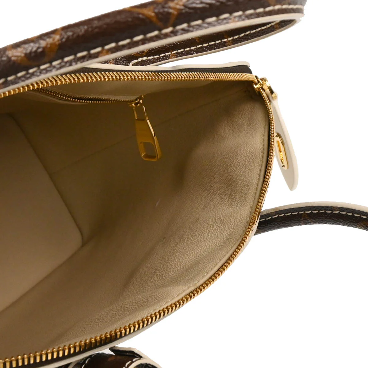 Louis Vuitton 2011 Shiny Monogram Lockit PM Handbag M40597 - Image 4