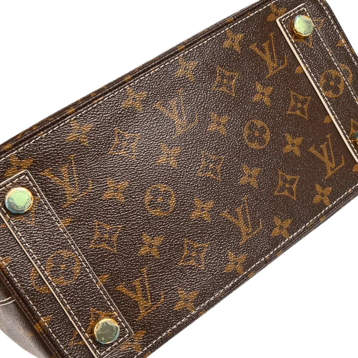 Louis Vuitton 2011 Shiny Monogram Lockit PM Handbag M40597 - Image 5