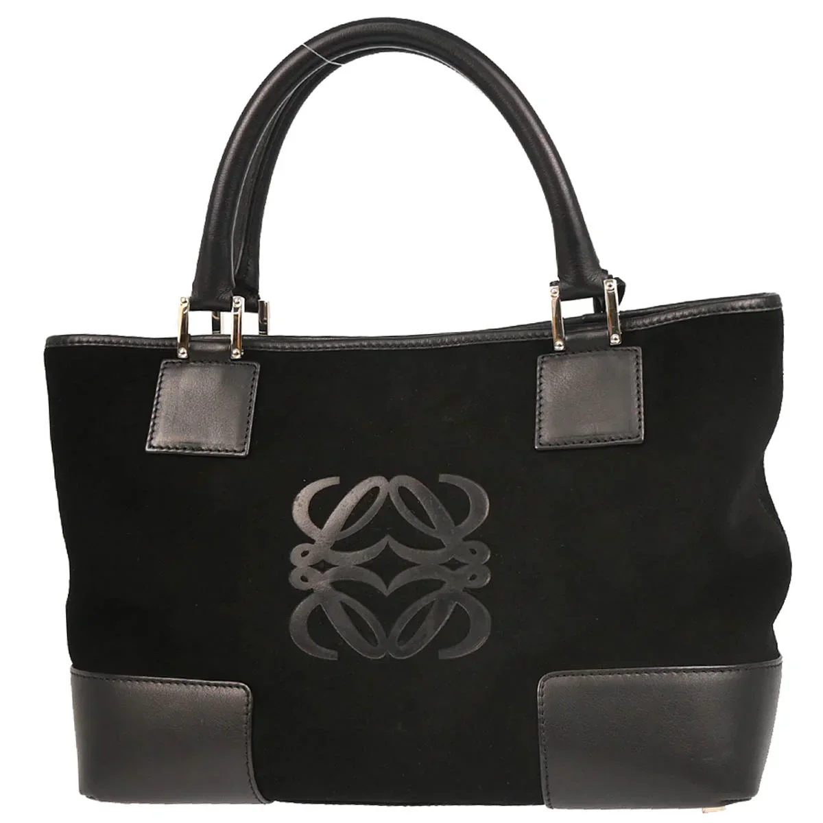 Loewe 2007 Suede Fusta Tote 28 - Image 2