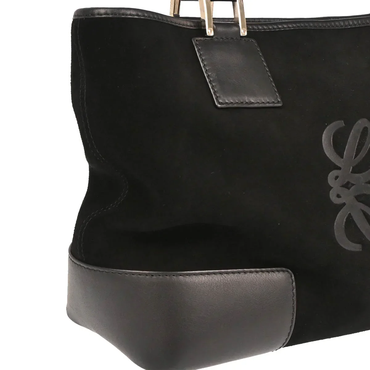 Loewe 2007 Suede Fusta Tote 28 - Image 3