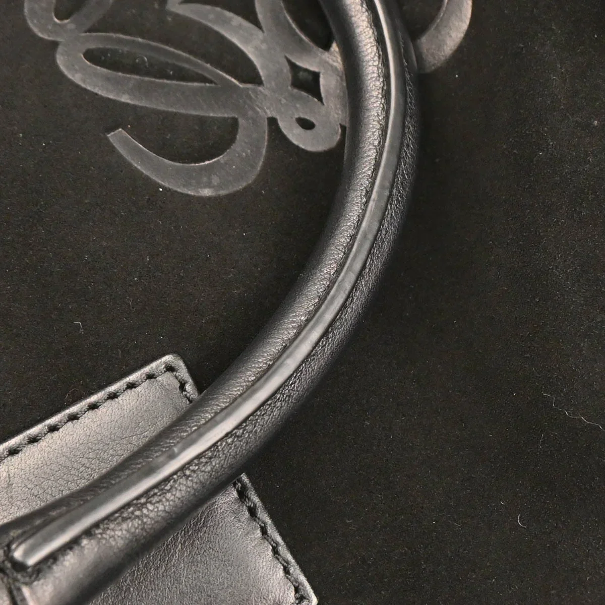 Loewe 2007 Suede Fusta Tote 28 - Image 6