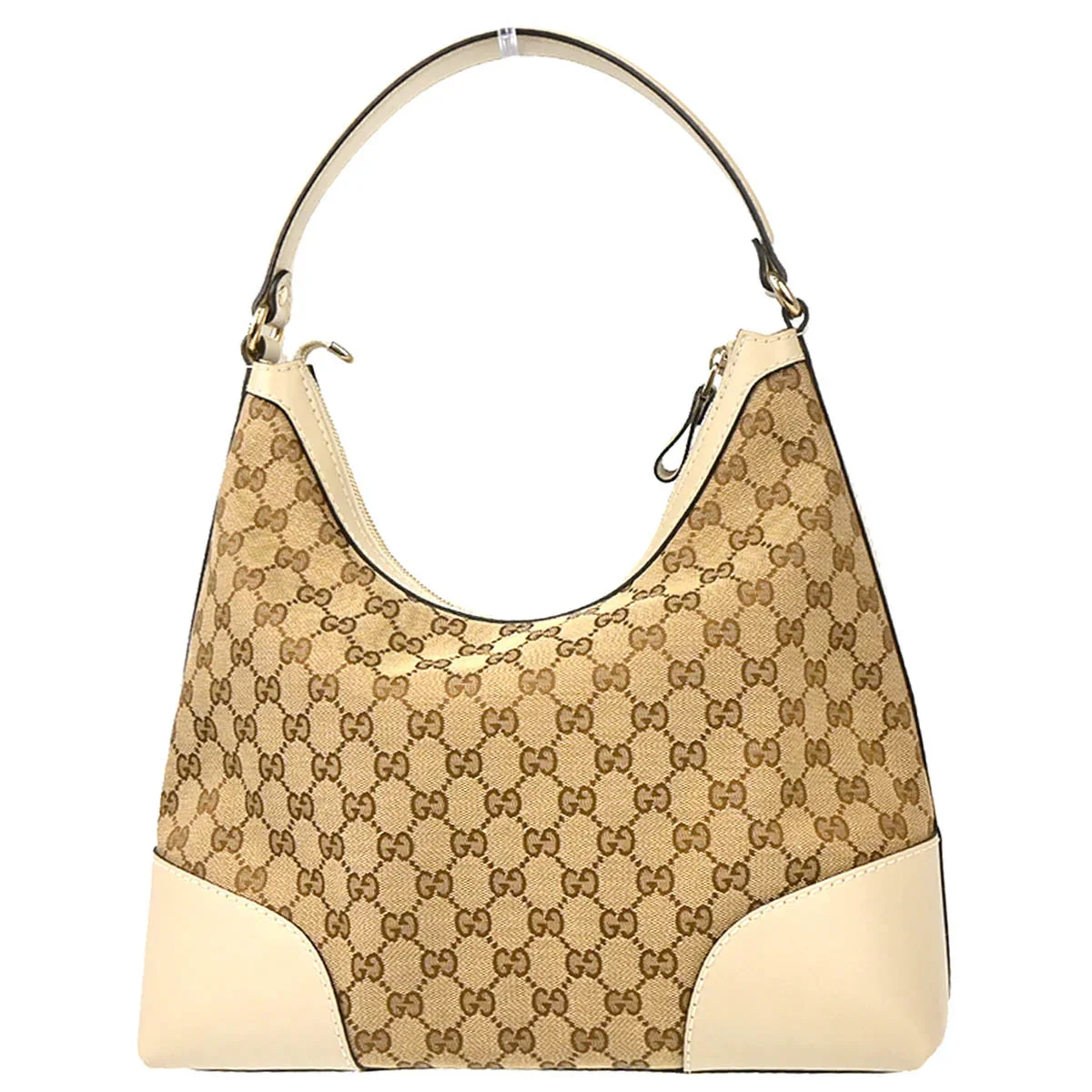 Gucci Beige GG Lovely Heart Hobo Handbag - Image 2