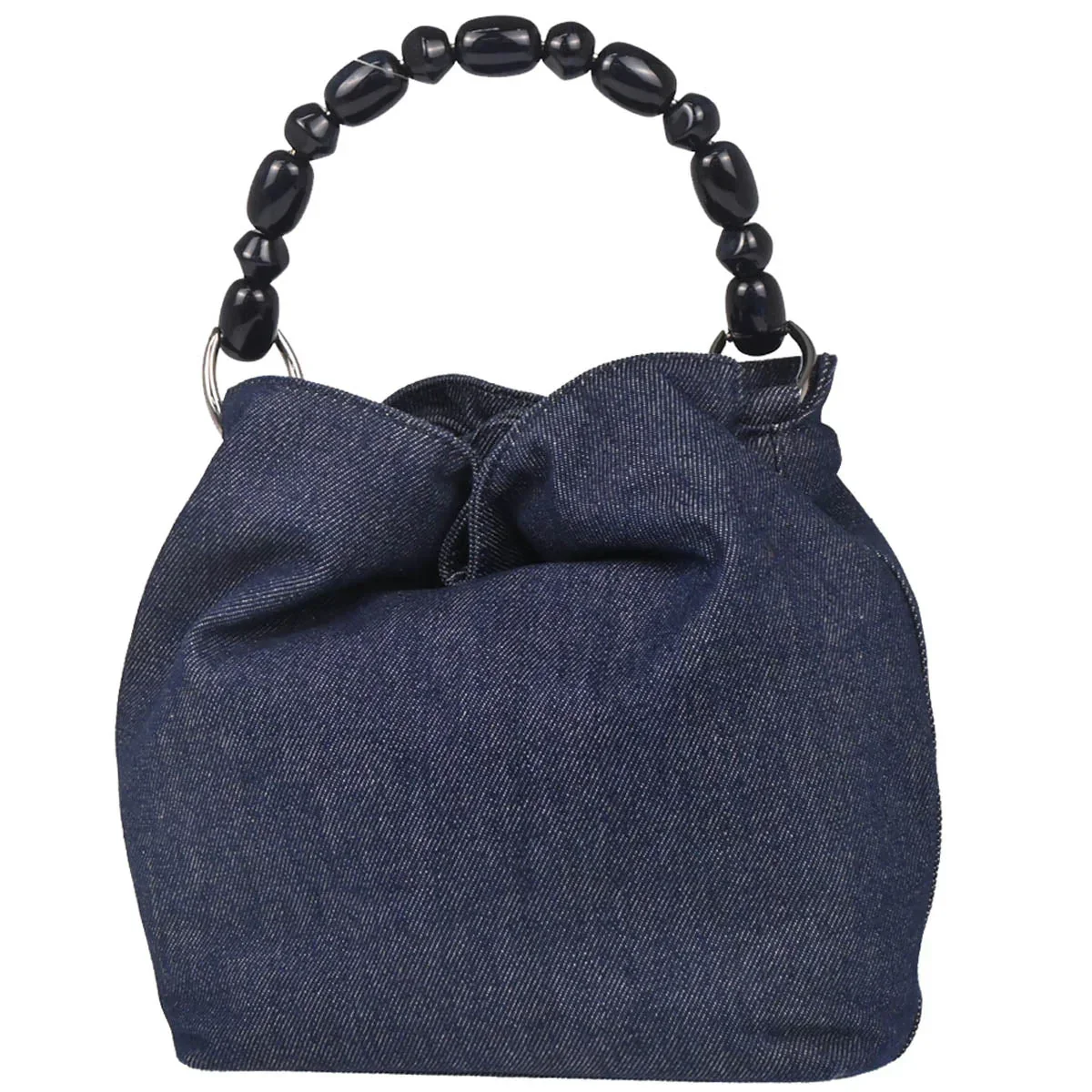 Christian Dior 2000 Indigo Denim Malice Handbag - Image 2