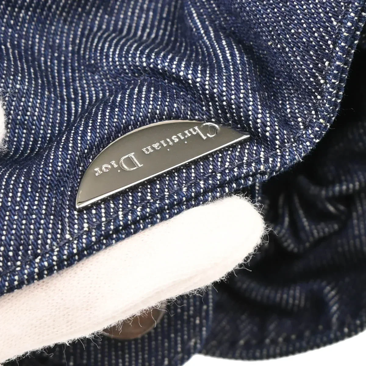 Christian Dior 2000 Indigo Denim Malice Handbag - Image 6