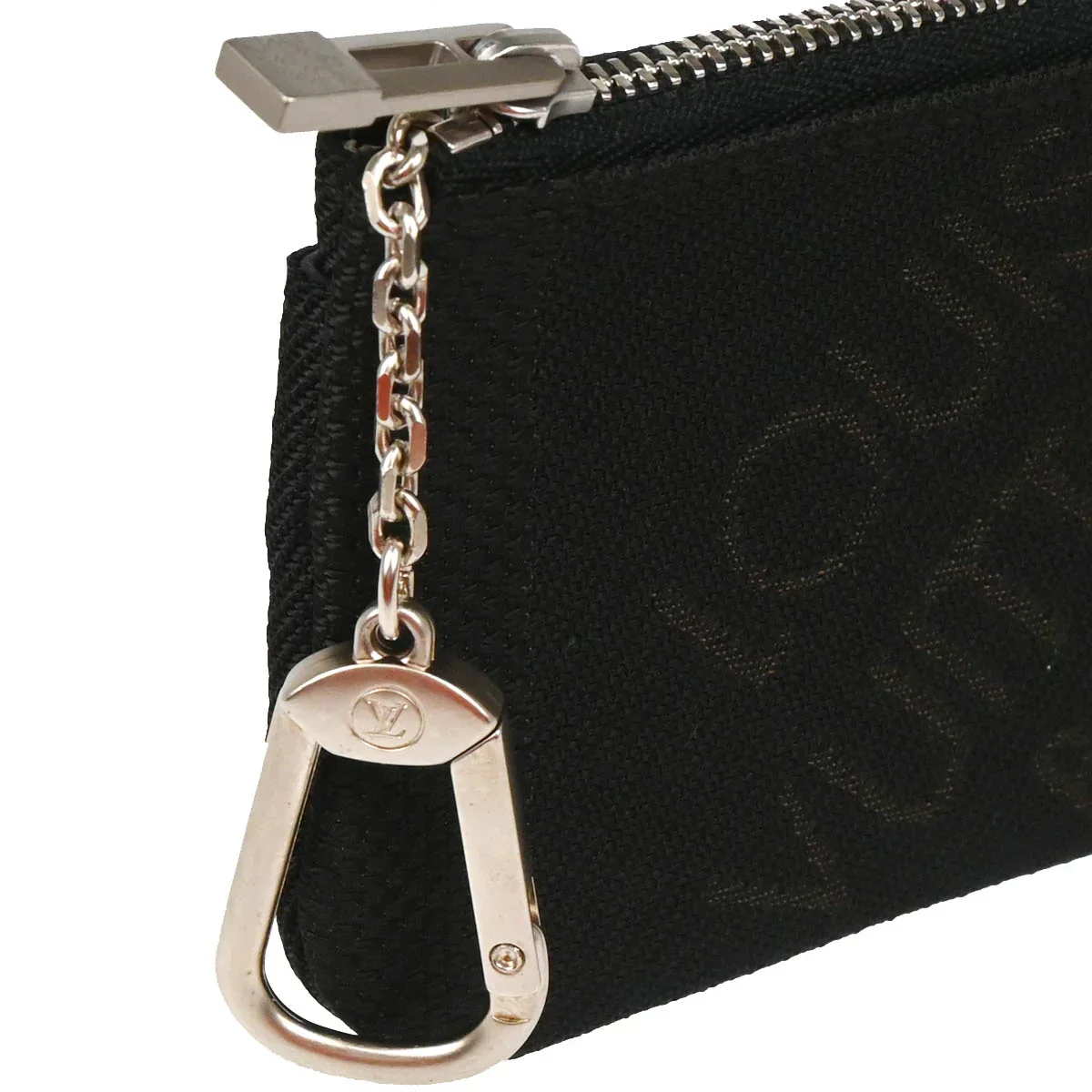 Louis Vuitton 2008 Damier Geant Pochette Cles Coin Case Wallet M93549 - Image 3