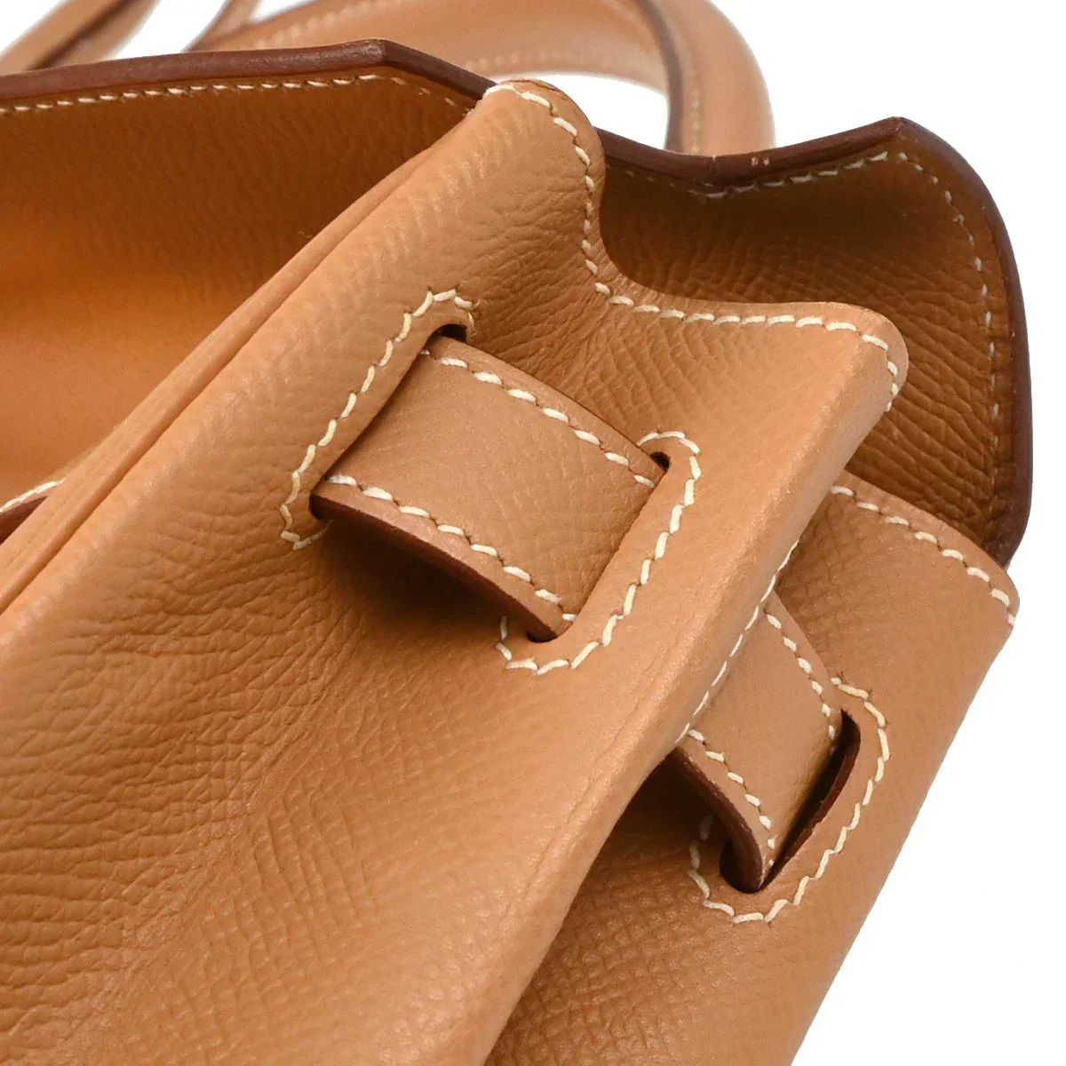 Hermes 2000 Natural Courchevel Kelly 32 Retourne 2way Shoulder Handbag - Image 6