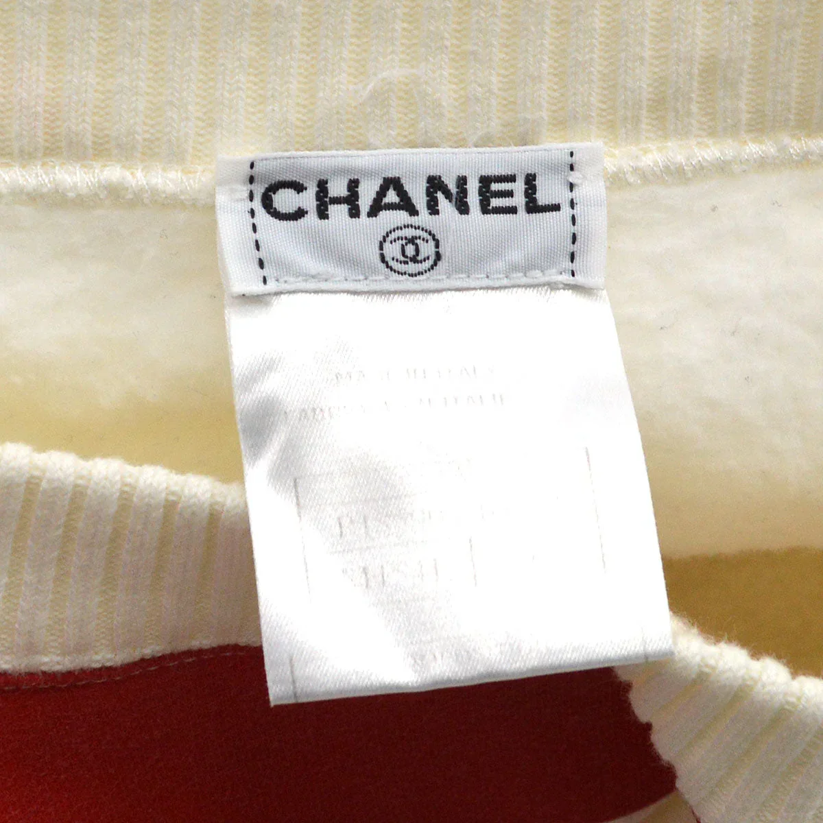 Chanel 2001 Mademoiselle print sweatshirt #42 - Image 10