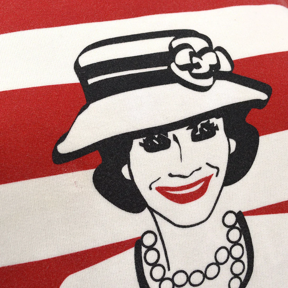 Chanel 2001 Mademoiselle print sweatshirt #42 - Image 3