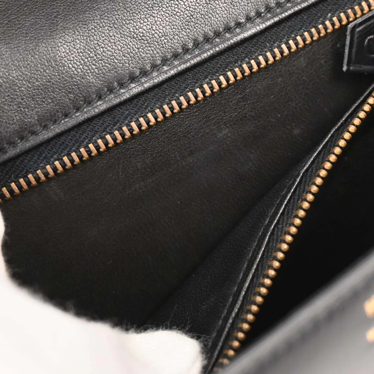 Hermes Black Box Calf Constance 23 Shoulder Bag - Image 8