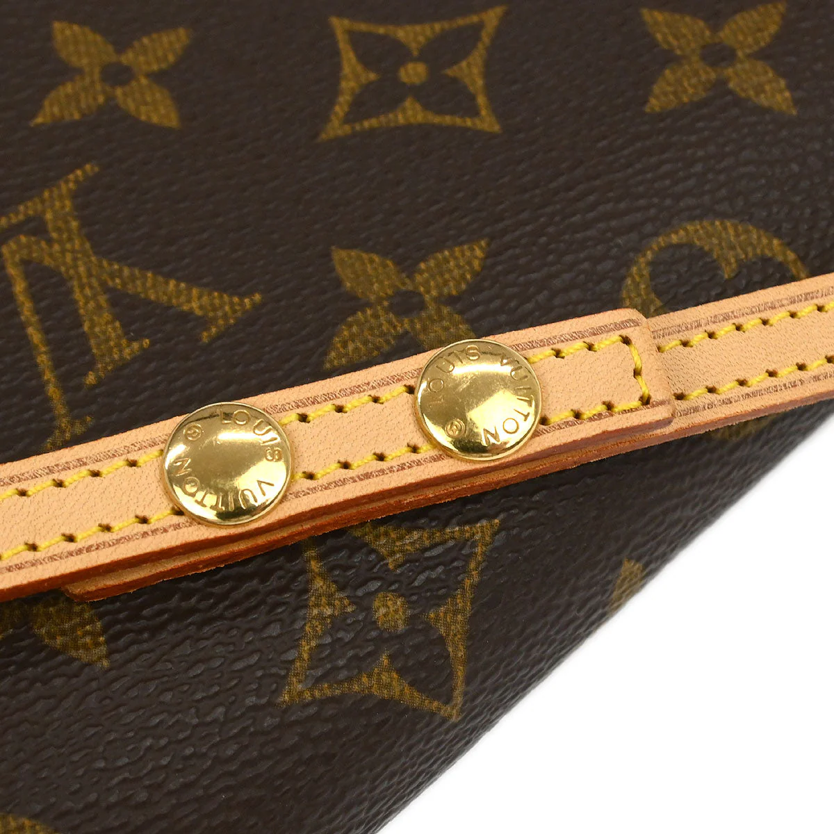 Louis Vuitton 2001 Monogram Pochette Twin GM Crossbody Bag M51852 - Image 5