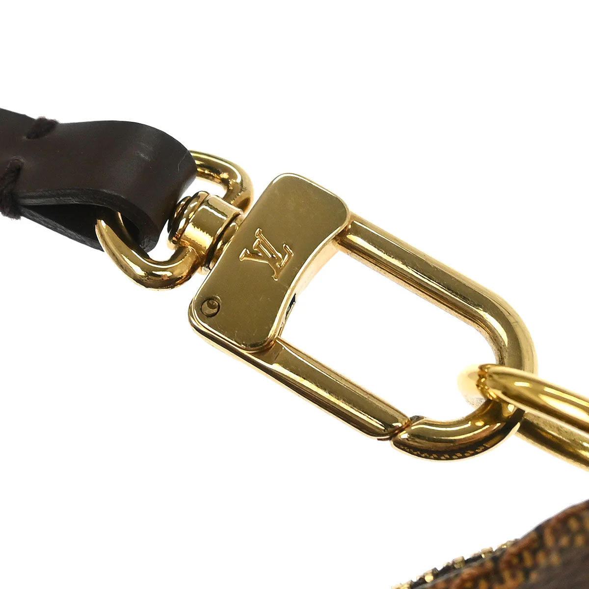 Louis Vuitton Damier Papillon Attached Pouch Bag - Image 4