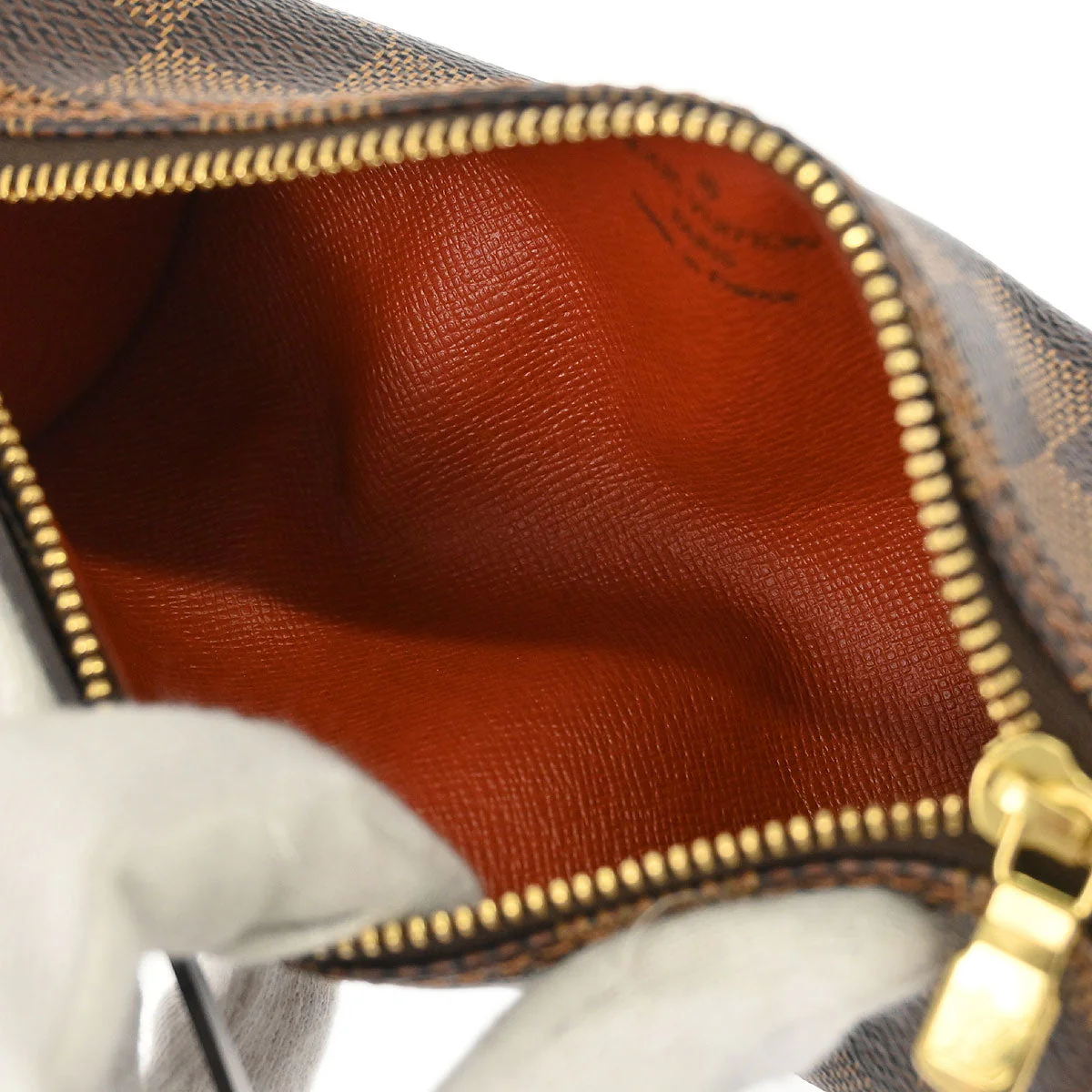 Louis Vuitton Damier Papillon Attached Pouch Bag - Image 6